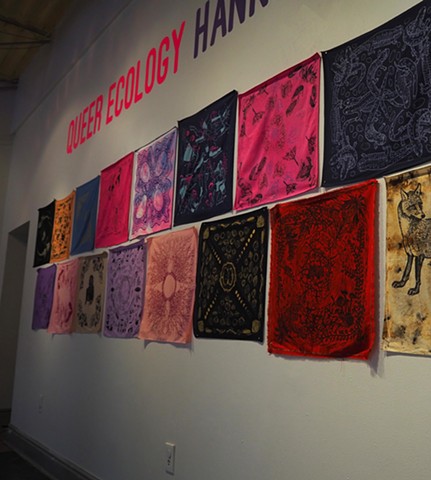 Infinite Affinities: Work from the Queer Ecology Hanky Project