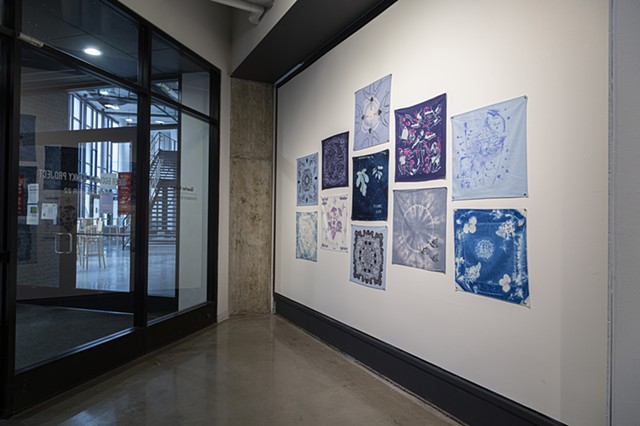 QEHP exhibition view at the Nash Gallery at the University of Minnesota, as part of the Queer Ecologies Symposium