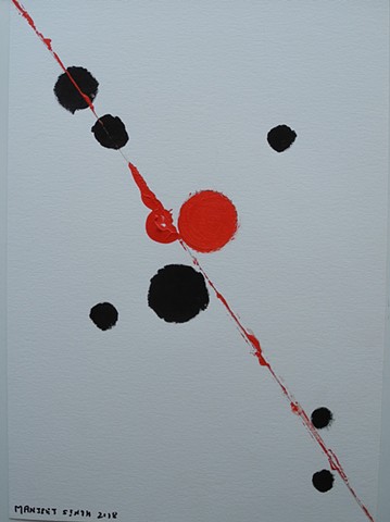 Abstract fine art from Paris based artist