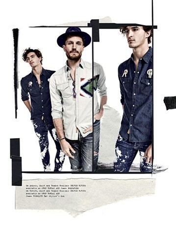 Chloe Magazine S/S17 Venice Cowboys