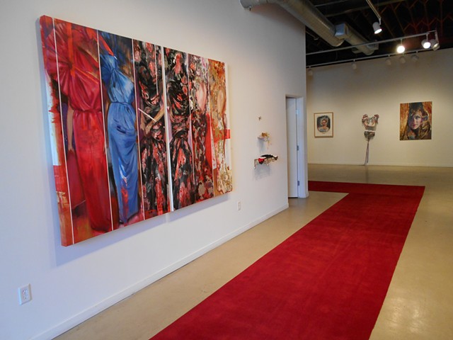Tiara Non Grata Exhibition [hallway]
Soo Visual Arts Center, Minneapolis