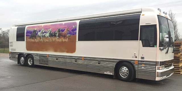 BIG Digital Paintings to grace Miranda Lambert's Tour Bus