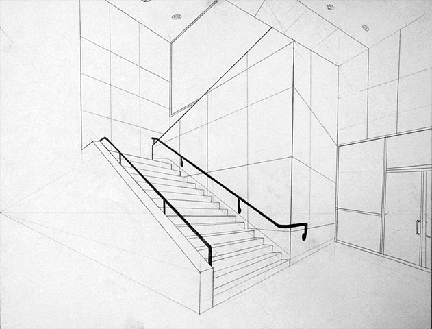 DRAWING II:  Two-Point Perspective Drawing