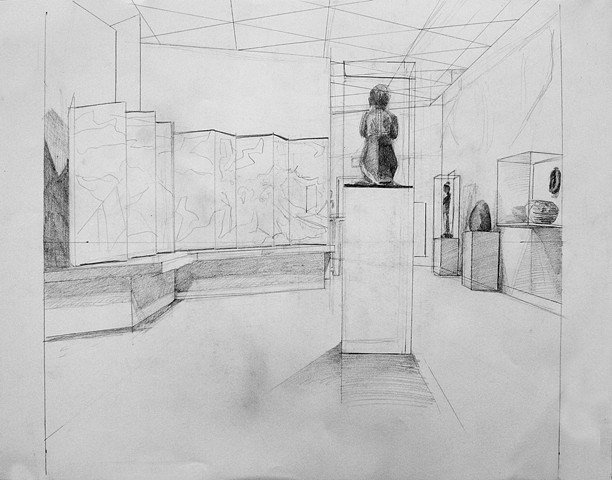 DRAWING II: Multiple-Point Perspective Drawing