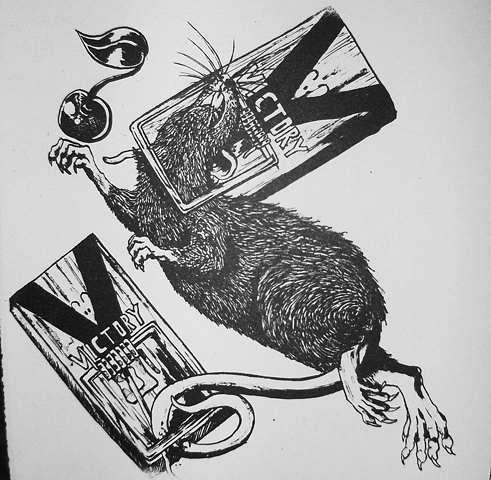 rat rat trap caught 