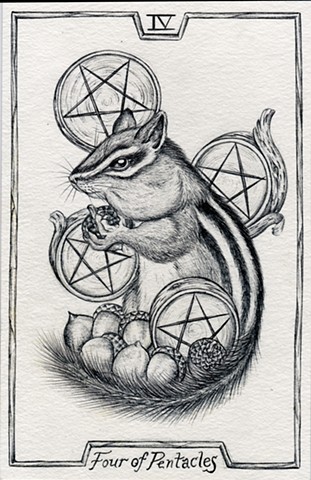 Four of Pentacles 