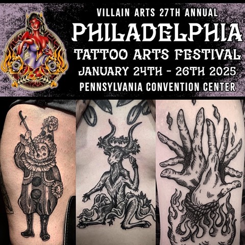 Philadelphia Villain Arts Tattoo Festival 2025