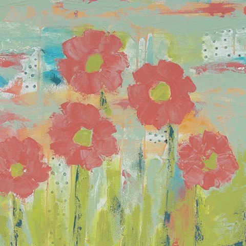 floral, abstract by Tracy yarbrough