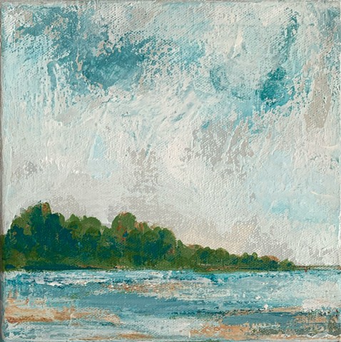 landscape seascape deft away painting by tracy yarbrough