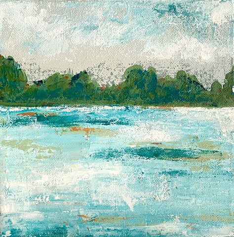 landscape seascape painting by tracy yarbrough