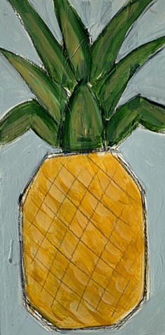 pineapple painting by tracy yarbrough