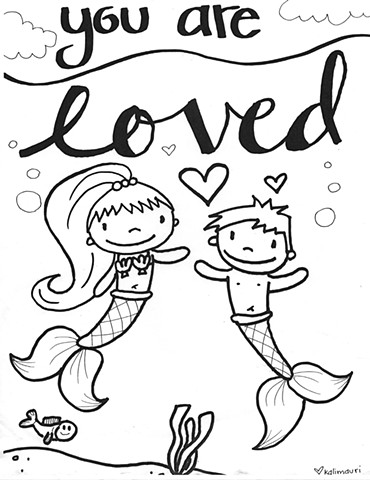 You Are Loved Mermaids