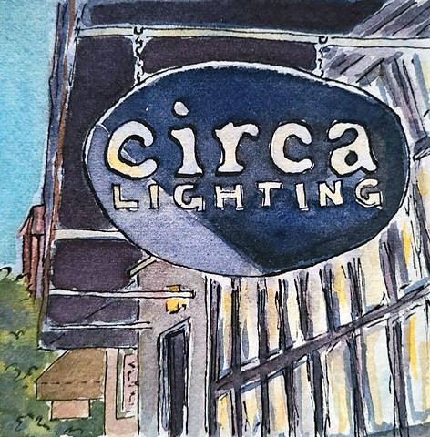 Circa Lighting Sign