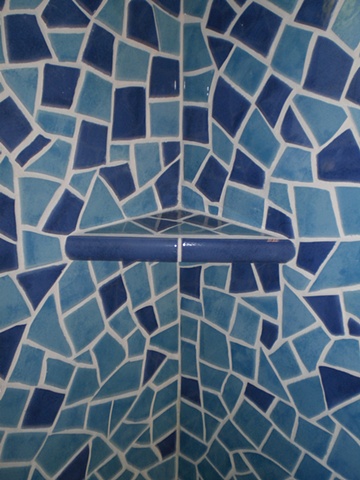 Ocean Shower mosaic