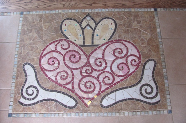 Celtic Heart Mosaic