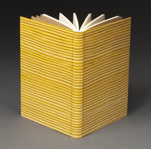 Rounded Spine Binding with Pastepaper Cover