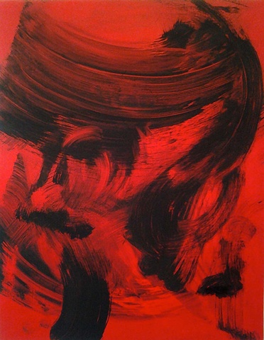 Blown Open, 28"X22", oil on canvas, 2013