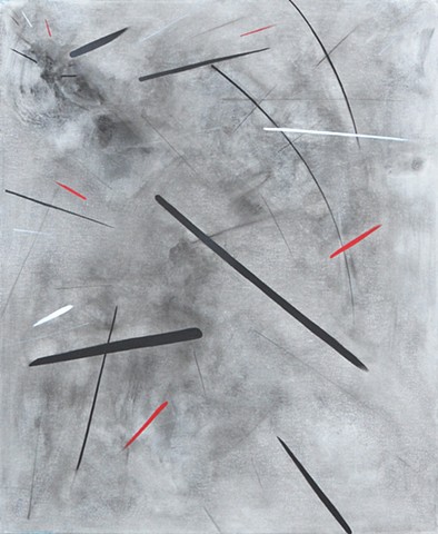 Blindsided, oil on canvas, 24"X20", 2009