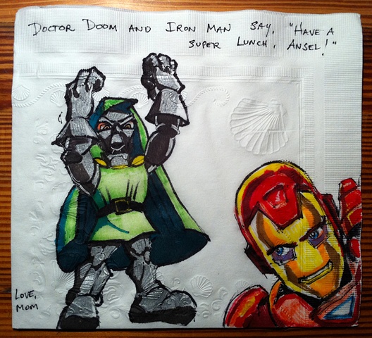 Dr. Doom and Iron Man