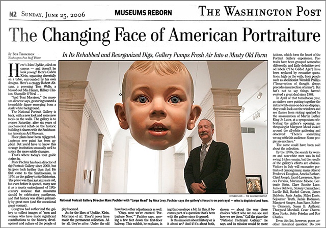 Washington Post Article on National Portrait Gallery