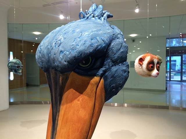 Popular Monsters Installation
at LIU Brooklyn
Angry Bird