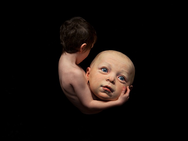 Boy With Baby Head