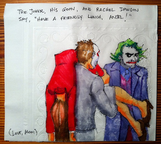 Joker with Goon and Rachel