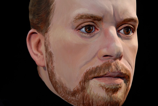 Jason Salavon Portrait Head 
(detail)