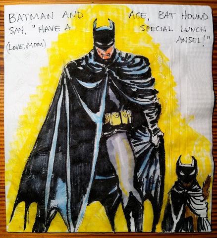 Batman and Ace the Bat Hound