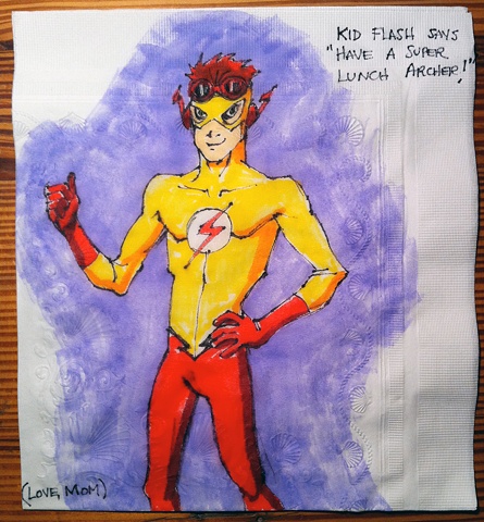 Kid Flash with Thumb
