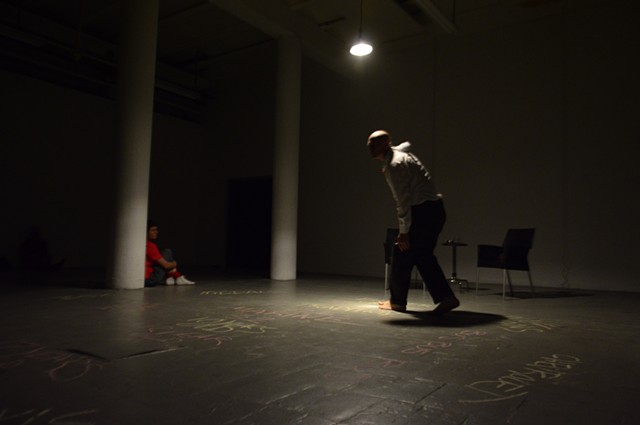 You might know him, michael barrett, P.S. This is live, Quartair, Den Haag, lecture performance, performance art