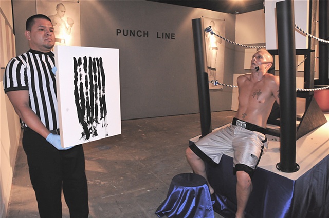 Punch Line - Live at the SF Arts Commission Gallery Artist Michael Barrett