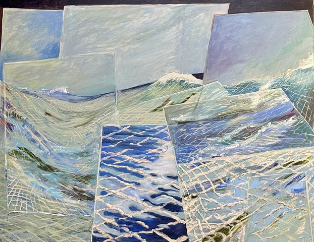 Fish Netted Ocean