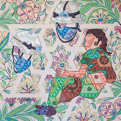 Land Mines Divided by Helmets & Zeroes