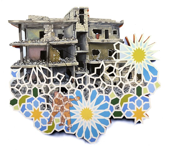 Area of Quadrilateral in Rising Spring