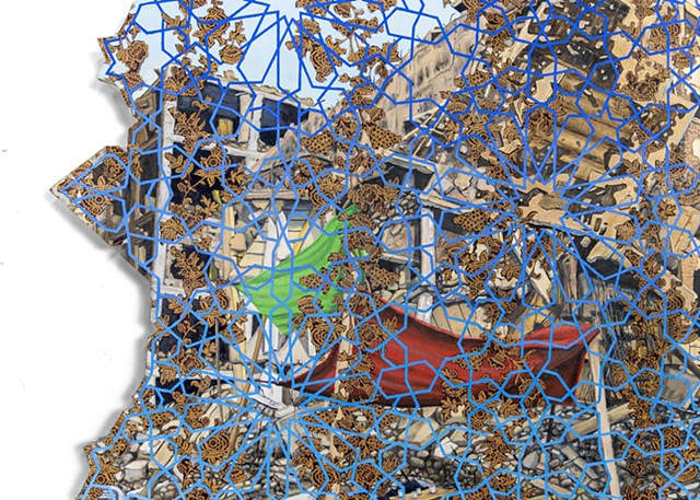 Detail of : Land In Absolute Value of Habibi, Multiplied by their Ghosts