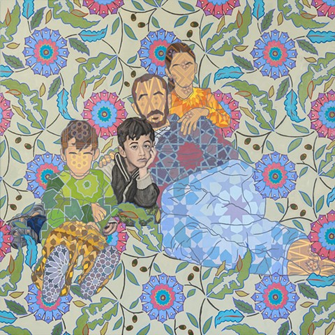 The Radius of Occupied Tears, Minus the Shelter of Olive Trees