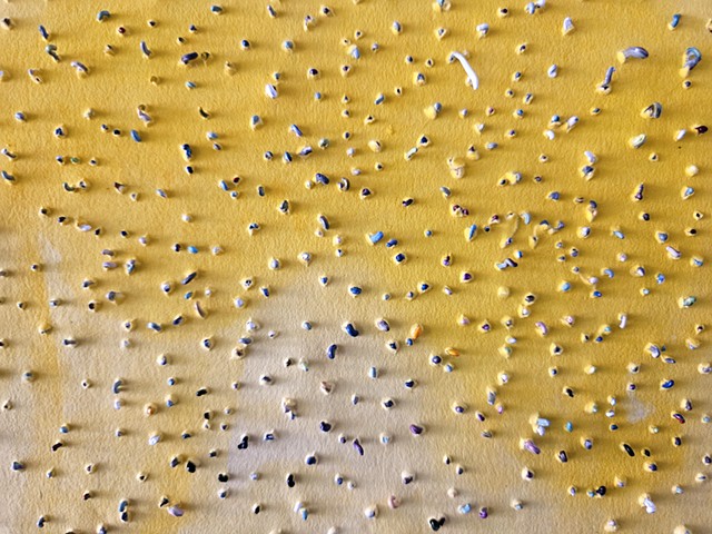 conceptual, textural, zits, yong sin, contemporary art, painting