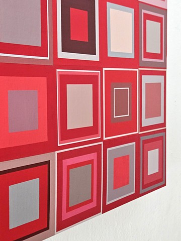 conceptual, grid, grids, abstract, collage, geometric, square, hardedge, yong sin