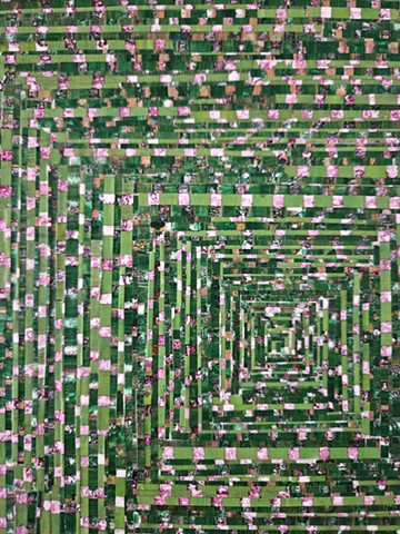 conceptual, grid, grids, abstract, collage, geometric, square, hardedge, yong sin