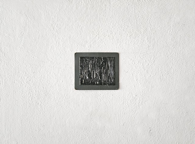 contemporary, contemporary art, mixed media, Yong Sin, singular forms repeated, collage, conceptual, methodical