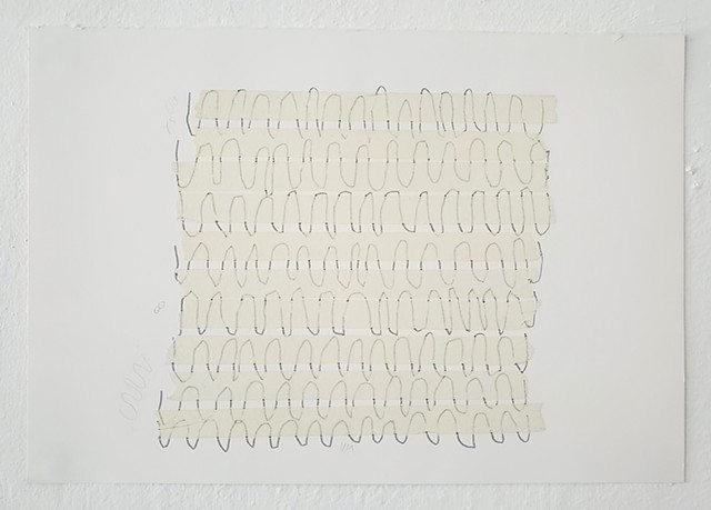 drawing, singular forms repeated, yong sin, conceptual