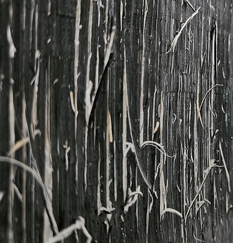 contemporary, contemporary art, mixed media, Yong Sin, singular forms repeated, collage, conceptual, methodical