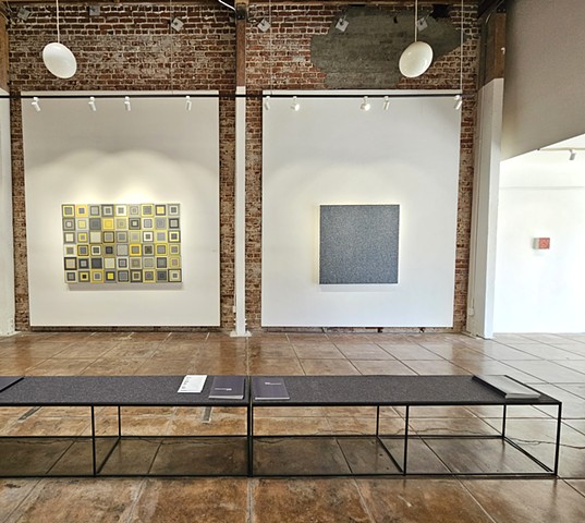 solo show, sacred and secular, grid, san pedro gallery, yong sin, los angeles gallery