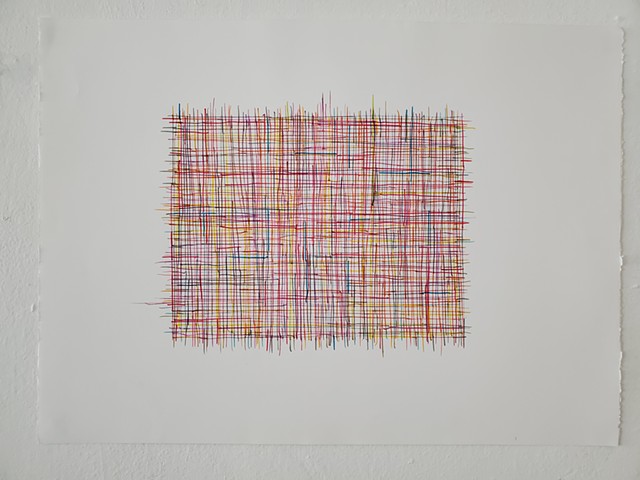 drawing, singular forms repeated, yong sin, conceptual