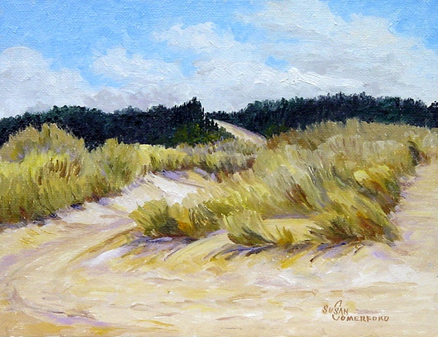 A small study of the dunes near Reedsport Oregon.  A beautiful day in the Spring.