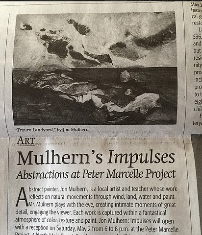 Mulhern's Impulses
Abstraction at Peter Marcelle Project Press