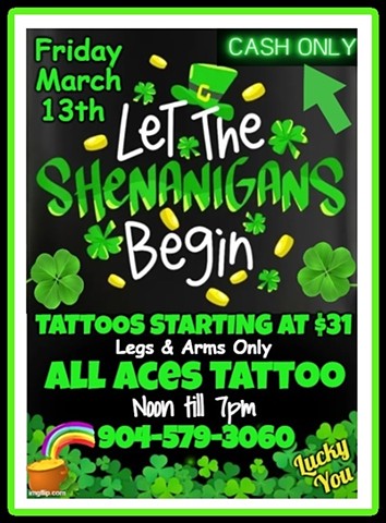All Aces Tattoo and Body Piercing 