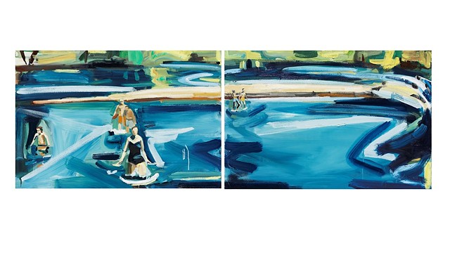 River Diptych