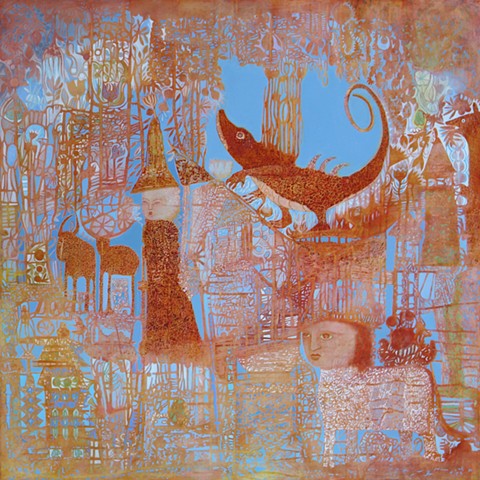 Painting by Cathie Joy Young